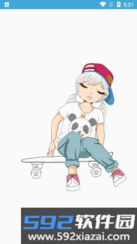 Cute girl coloring books公主填色游戏截图4