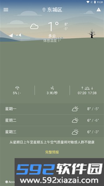 索尼天气