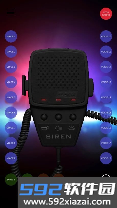 警笛声模拟器Emergency Vehicle Siren System截图6