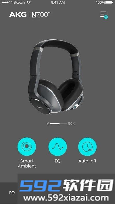 akg headphone安卓版本(耳机均衡器)截图2