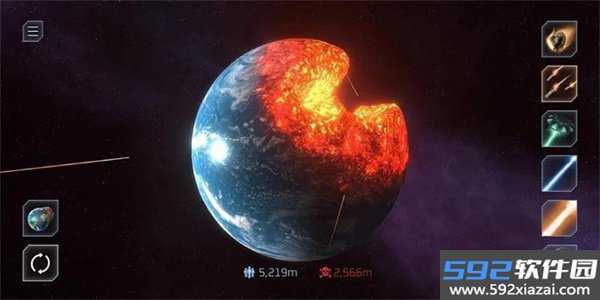 星球粉碎模拟器中文版截图2