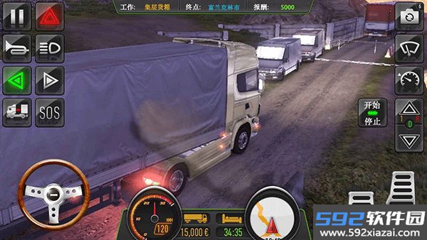 卡车模拟3D游戏截图2