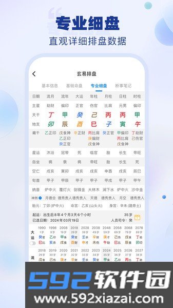 玄易八字排盘(免费版)截图3