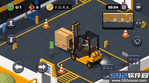 叉车极限模拟3D手游截图2