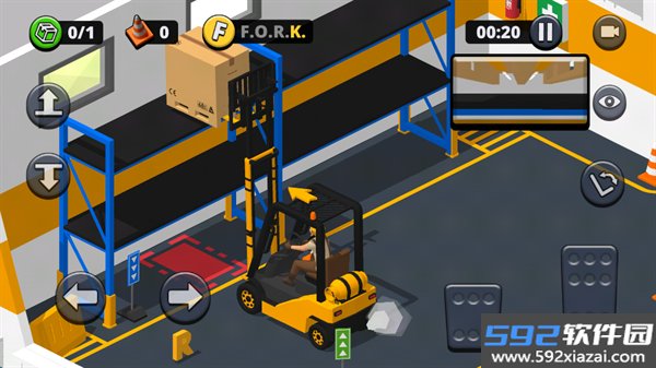 叉车极限模拟3D手游截图3