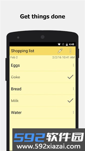 ColorNote(彩色笔记)截图1