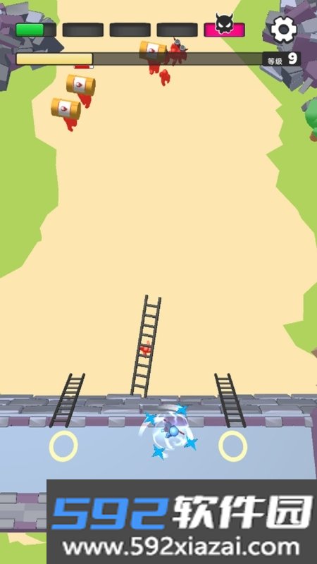 迷你射击英雄游戏截图1