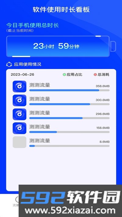 心往测测流量app截图2