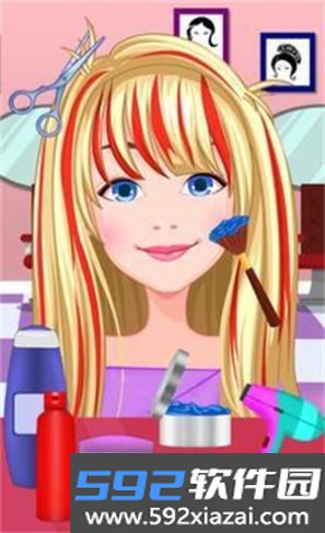 美发沙龙美女小游戏Hair Salon Fancy Girl Games截图3
