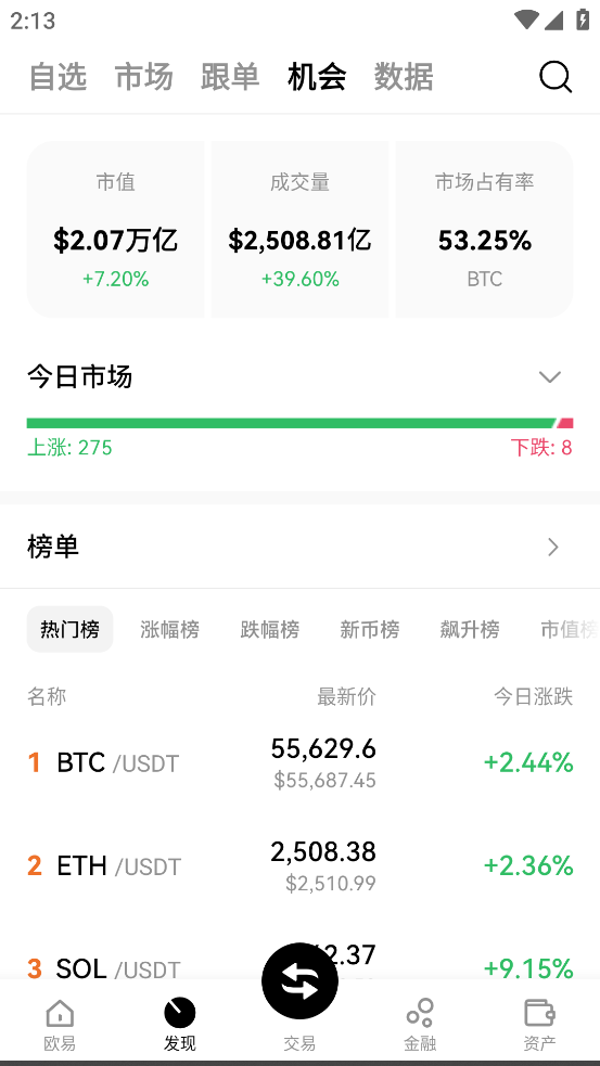 欧交易所app下载安卓版最新版下载截图2