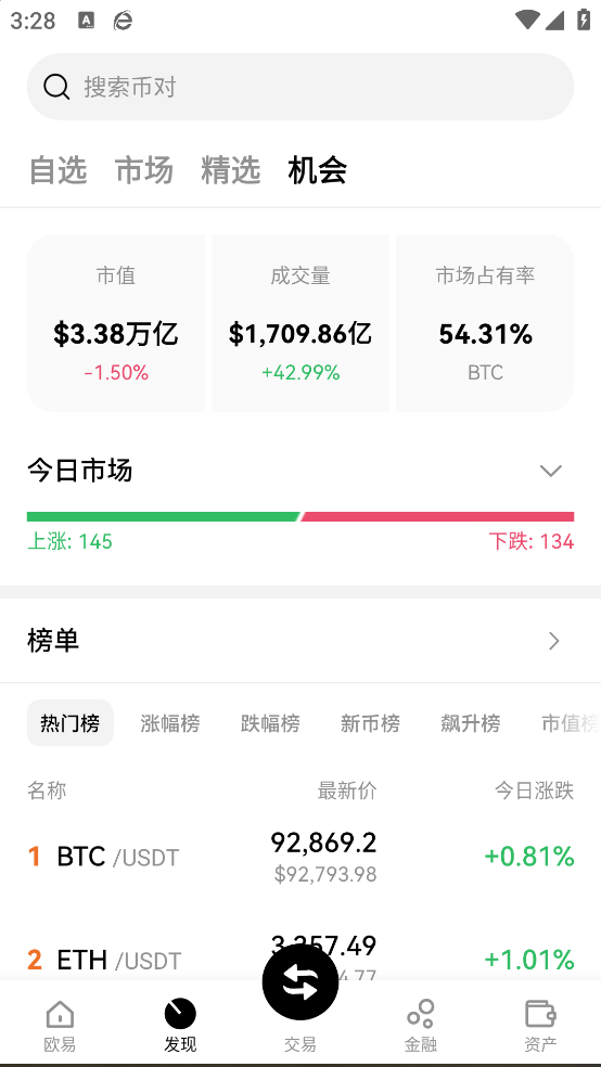 欧交易所官方客户端下载地址最新版下载截图2