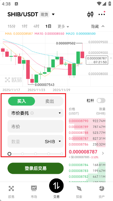 SHIB币价格走势行情最新版下载截图2