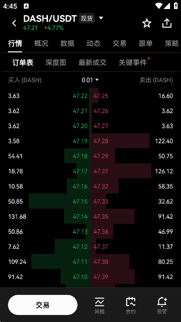 DASH达世币交易所APP最新版下载截图2