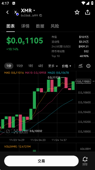 门罗币XMR交易所APP最新版下载截图1