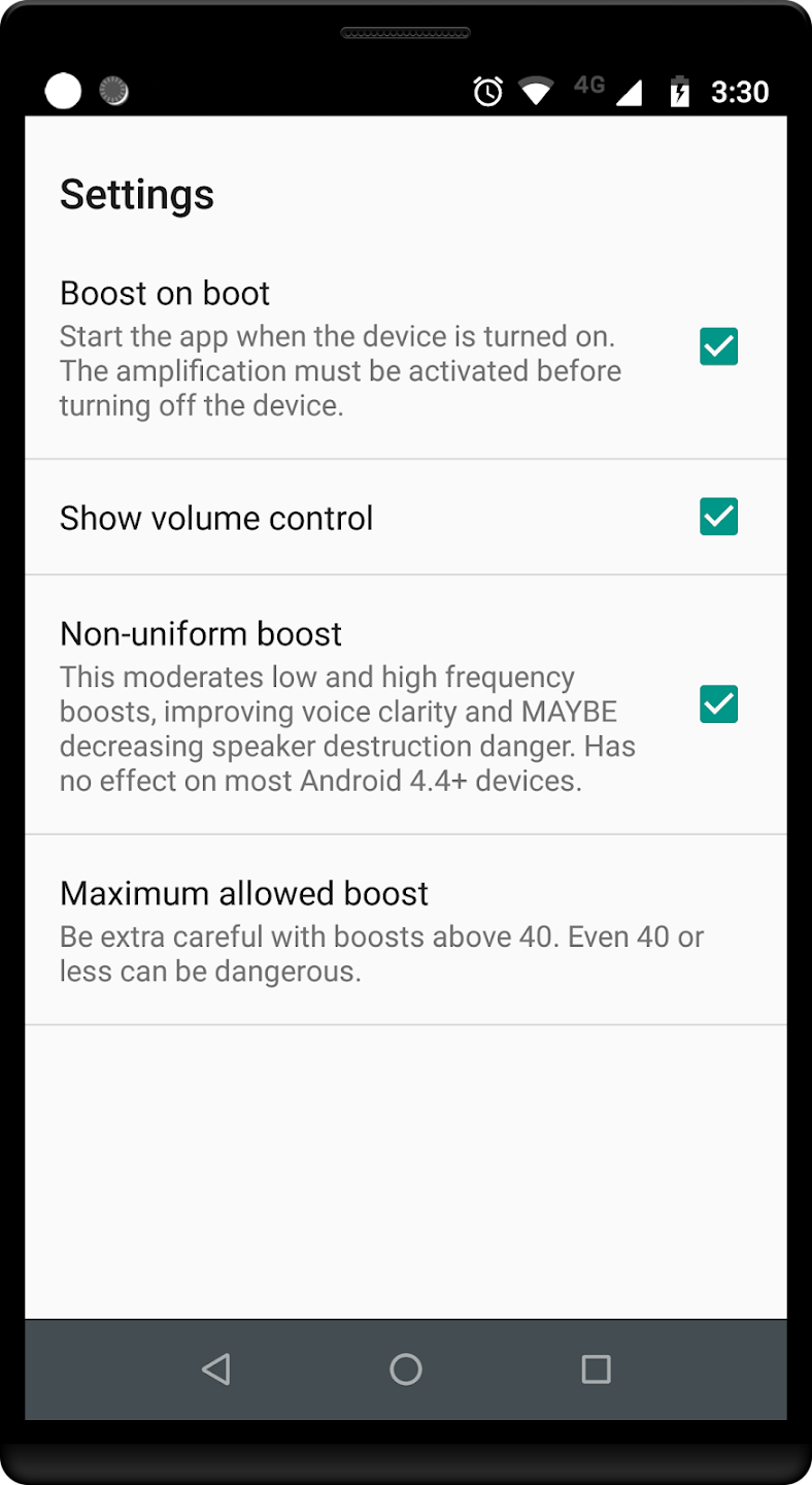 volume booster goodev app音量助推器截图0