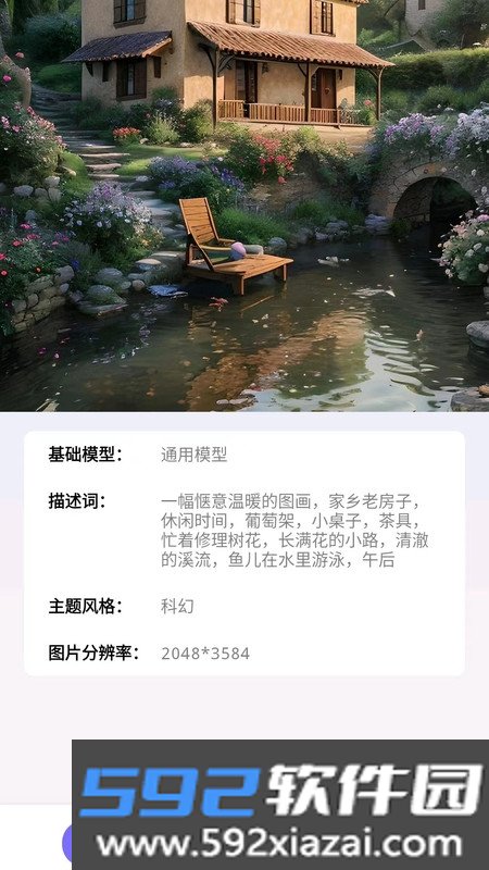 华宸希AI艺术家截图2
