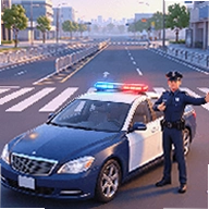 警车巡逻模拟驾驶