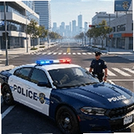 警车驾驶体验模拟