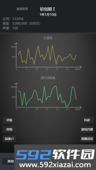 模拟经营我的直播公司截图1