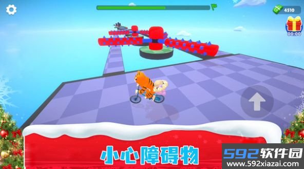 越野山地自行车游戏截图2