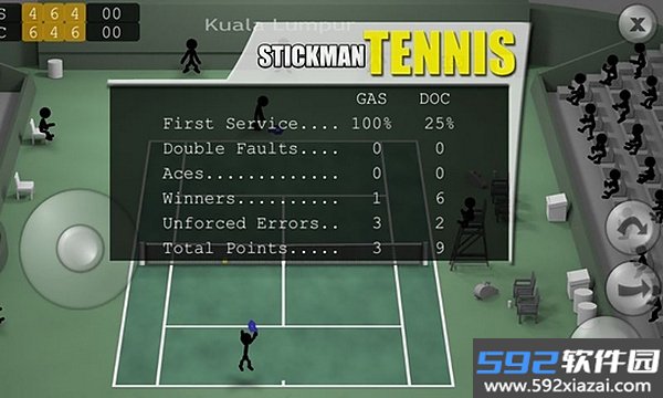 火柴人网球StickmanTennis截图4