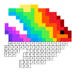 数字填色像素涂色