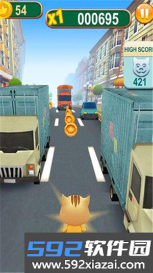 地铁猫咪跑酷截图3