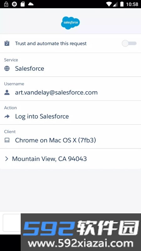 Salesforce Authenticator两步验证