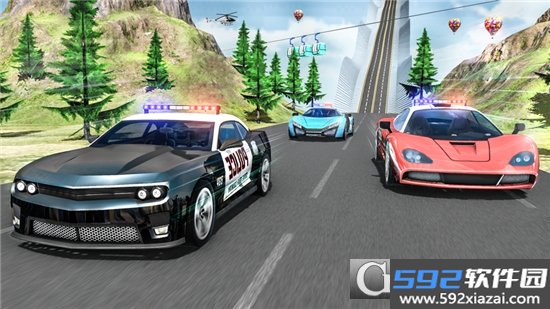 警车特技警察游戏