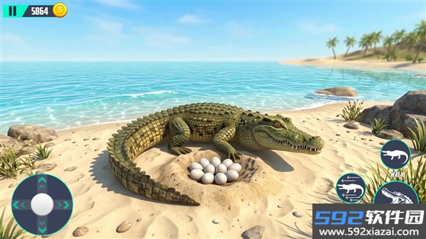 鳄鱼生存模拟器最新版截图1