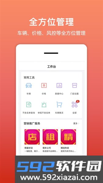 悟空租车商家版app截图3