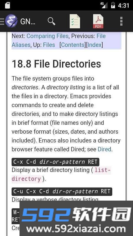 GNU Emacs文本编辑器截图1