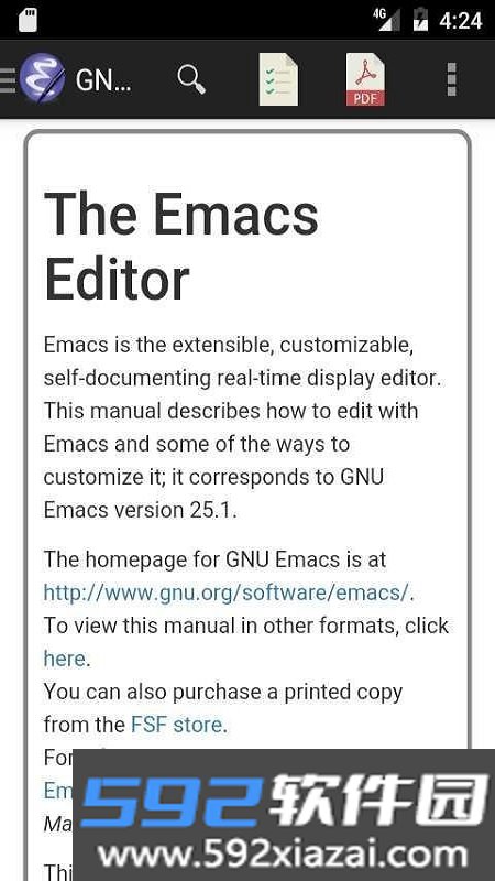 GNU Emacs文本编辑器截图4