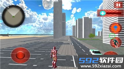 钢铁侠城市飞行救援截图1