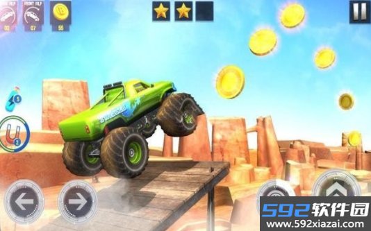 Hill Car Stunt 2020(山地车特技2020中文版)截图1