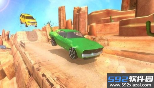 Hill Car Stunt 2020(山地车特技2020中文版)截图2