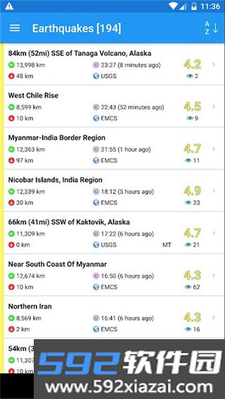 地震云播报最新版app下载安装截图4