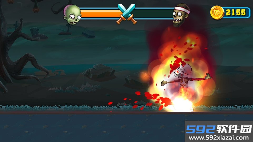 僵尸与人类弓箭大师最新版本(Zombie Blades)截图5