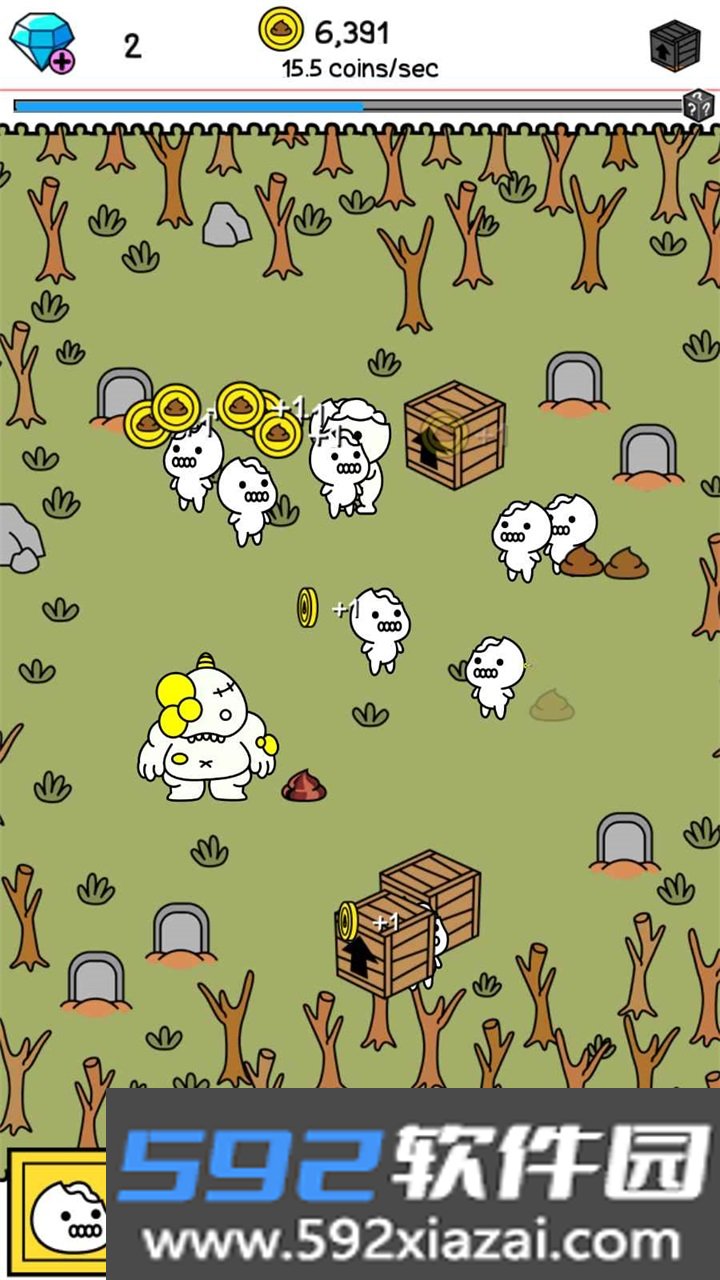 僵尸进化游戏(Zombie Evolution)截图1