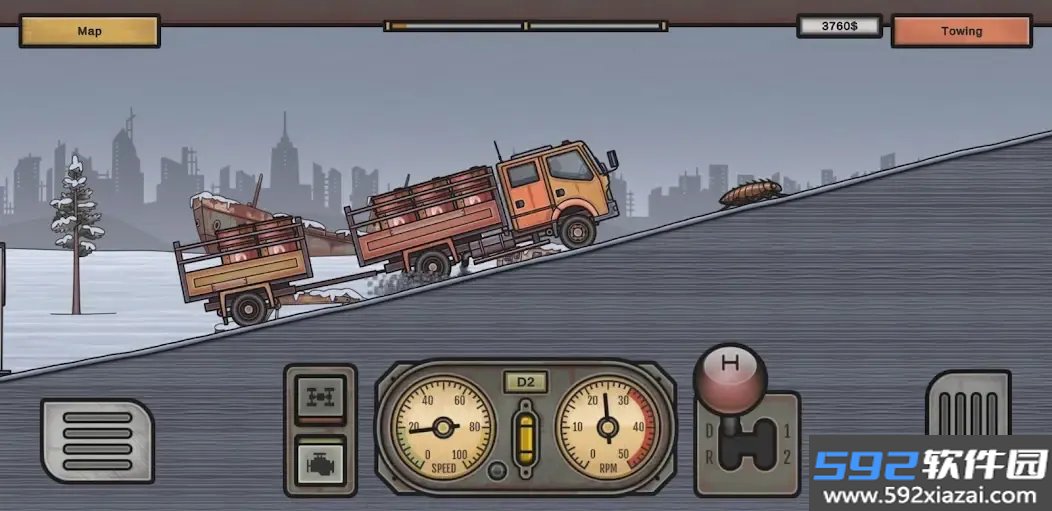 锈蚀卡车废土运输游戏(Rust Truck)截图2