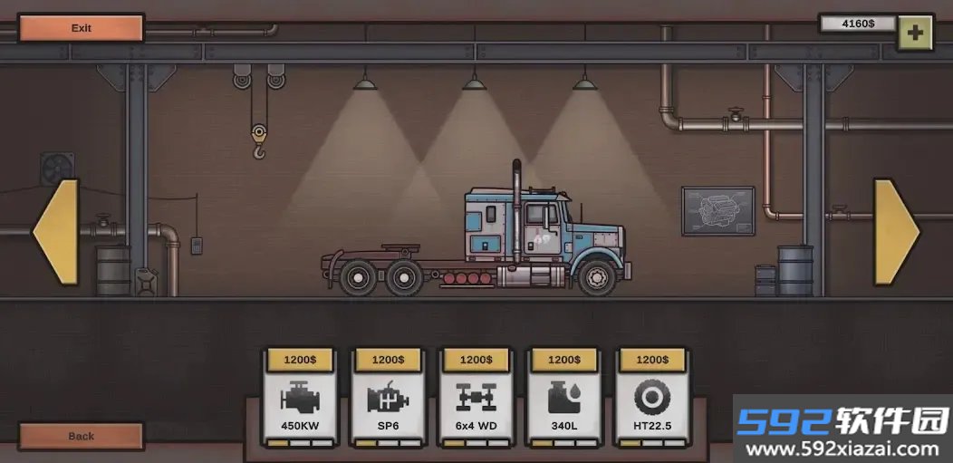 锈蚀卡车废土运输游戏(Rust Truck)截图3
