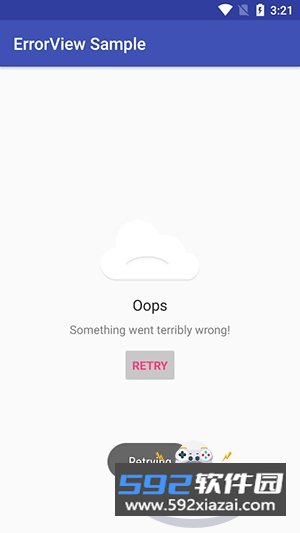 ErrorView Sample