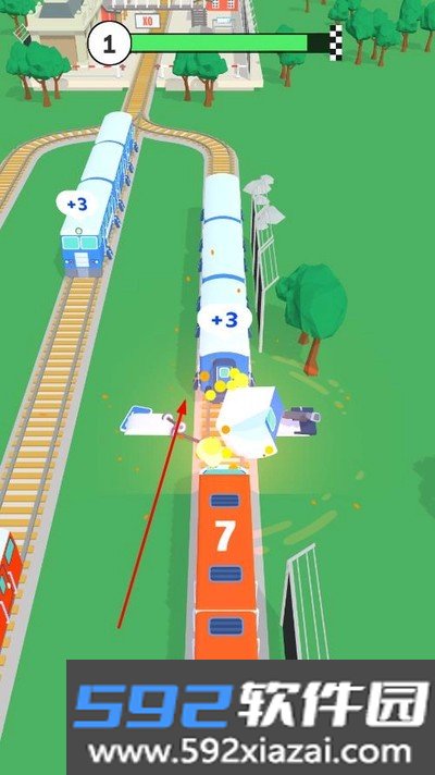 火车撞撞跑游戏截图4